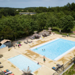 Camp-site with pool