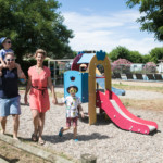 Freizeit auf dem Campingplatz