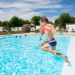 La piscine du camping