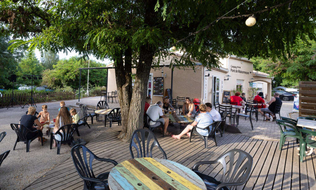 Restauration au camping