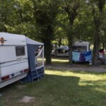 Emplacements du camping