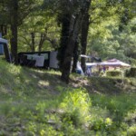 Emplacements du camping