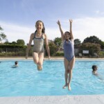 La piscine du camping