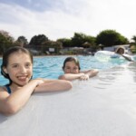La piscine du camping